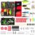 FONMANG Fishing Lures – Tackle Box with Tackle Included, Fishing Kit with VIBs, Frogs, Minnows, Soft Baits, Hooks & Weights Accessories, Freshwater Lure Kit for Bass Walleye Trout