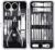 Yougai Manicure Set 18 Pieces Professional Nail Clippers Pedicure Kit Men Women, Stainless Steel Fingernail Toenail Cutters, Nail Care Grooming Tools with Leather Travel Case