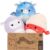 Squishmallows Original Mystery 3-Pack (8-Inch) – Official Jazwares Plush (Medium-Sized)