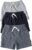 Gerber Baby Boys’ 3-Pack Pull-on Knit Shorts
