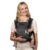 Infantino Flip Luxe 4-in-1 Baby Carrier Ergonomic 7-35 lbs, Onyx