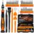JOREST 40Pcs Small Precision Screwdriver Set (S2 Steel), Magnetic Screwdriver Set with Torx T5 T6 T8, Mini Repair Tool Kit for Macbook, Computer, Laptop, iPhone, PS4 PS5, Xbox, Switch, Glasses, Watch