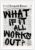 Drimiler Retro Black And White Newspaper Poster What If It All Works Out Canvas Wall Art Positive Affirming Quote Minimalist Prints Painting For Home Bedroom Dorm Wall Decor 8x12in Unframed