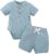 Jecson Newborn Boy Clothes Baby Boy Outfits Set Baby Boy Summer Clothes Soft Cotton Short Sleeve Top and Shorts for 0-18M