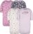 Gerber Baby Girls’ 4-pack Sleeper Gown