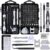 SHOWPIN Precision Computer Screwdriver Kit: 122PCS Laptop Screwdriver Sets | 101 Magnetic Drill Bits, Computer Accessories, Electronics Tool Kit Compatible for Tablet, PC, iPhone, PS4 Repair