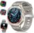 Smart Watch (Answer/Make Call), 1.43″ AMOLED-3D Military Smartwatch for Men Women, Flashlight/130+ Sports/60 Days, Heart Rate/Sleep Monitor, IP68 Waterproof Fitness Activity Tracker for Android iOS