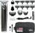 WAHL USA Stainless Steel Lithium Ion 2.0+ Slate Beard Trimmer for Men – Electric Shaver, Nose Ear Trimmer, Rechargeable All in One Men’s Grooming Kit – Model 9864