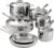 Tramontina Signature Tri-Ply Clad Stainless Steel 12-Pc Pots and Pans Set | Cookware Kitchen Set, Induction-Ready, Dishwasher-Safe, NSF-Certified, Made in Brazil