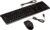 Amazon Basics Wired USB Keyboard and Mouse Combo, Full-Sized Keyboard with QWERTY Layout, Optical Tracking Mouse, Black, 10-Pack