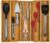 Purawood Kitchen Drawer Organizer – Expandable Utensil Drawer Organizer for Kitchen, Cutlery Tray & Silverware Organizer, 3-5 Slots – Bamboo Organizer for Utensils & Flatware (Natural)