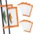 Fishing Lure Wraps,4 Packs Lure Covers Durable Clear PVC Fishing Hook Covers Keeps Fishing Safe Easily See Lures Fishing Hook Bait Storage Covers Fishing Gear