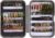 BASSDASH Fly Fishing Flies Kit Fly Assortment Trout Bass Fishing with Fly Box with Dry/Wet Flies, Nymphs, Streamers, Popper