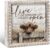 Yousoontic Highland Cow Farmhouse Bathroom Decor Wooden Sign Rustic Western Bathroom Decor 6 Inch Funny Restroom Decorative Plaque for Home Kitchen Shelf Table (Live Like Someone Left the Gate Open)