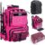 Goture Fishing Backpack with 4 Tackle Boxes,900D Water-Resistant Tackle Backpack with Rod Holders,45L Large Fishing Bag Storage Gear Tackle Bag with Rain Cover,Bottle Holder for Travel Camping Hiking