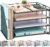 gianotter 4-Tier Paper Organizer With Magazine Holder, Desk Organizers and Accessories, Desk Accessories & Workspace Organizers, File Organizer for Office Supplies Storag (Black, 4-Tier)