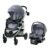Graco Modes Pramette Travel System, Car Seat and Stroller Combo, Includes SnugRide LX Infant Car Seat and Baby Stroller with True Pram Mode, Reversible Seat, One Hand Fold, Extra Storage, Ontario