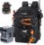 KastKing BaitSpace Fishing Tackle Backpack with Removable Bait Binder,2 Rod Holders Storage Fishing Gear and Equipment