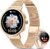 Smart Watch for Women, Answer/Make Call, 1.26″ AMOLED Touchscreen Fitness Tracker with Bluetooth Calls, Heart Rate/Sleep Monitor, 120+ Sports Fitness Watch, IP68 Waterproof Smartwatch for Android iOS