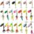 Spinner Baits Bass Lures Rooster Feather Tail Fishing Lures Inline Spinnerbaits Trout Spinners Lure for Bass Pike Walleye Salmon with Tackle Box
