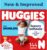 Huggies Size Newborn Diapers, Little Snugglers Baby Diapers, Size Newborn (up to 10 lbs), 144 Count, Packaging May Vary