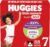 Huggies Size 7 Baby Diapers, Little Movers HuggFit 360° Baby Diapers with 360° Waistband, Size 7 (41+ lbs), 88 Count (2 Packs of 44), Packaging May Vary