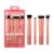 Real Techniques Face Base 4 Piece Makeup Brush Set, Makeup Brushes Set for Foundation, Concealer, Contour & Powder, Cruelty-Free Synthetic Bristles