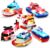 Tub Works® Ocean Rescue™ Vehicles Light Up Bath Toys, 6 Pack | Water-Activated Light Up Toys Flash & Change Color | Easy-Grip Baby & Toddler Bath Toys | Sensory Toys with Bath Lights for Kids Bath