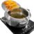 Saltlas Deep Fryer Pot (°F), 11″/4.4Qt (4.2 L) Extra Large Tempura Frying Pot with Lid, 304 Stainless Steel Fry Pot with Fahrenheit Thermometer and Oil Drip Drain Rack