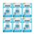 REACH Ultraclean Dental Floss, Mint, Plaque Remover for Teeth, Shred Resistant, Waxed, Easy on Gums & Teeth, Mint, Oral Care, PFAS Free, for Adults & Kids, 6 Pack, 30 yd