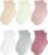 Baby Ruffle Socks – Toddler Girls Non-Slip Socks with Grips – Indoor Soft Cotton Frilly Ankle Sock