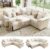 86″ Modular Sectional Sleeper Sofa with Pull Out Bed, L Shaped 5 Seat Couch with 151L Storage, Convertible Cloud Couch Bed, Sectional Couches for Living Room, Apartment (Beige)