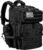 LHI Military Tactical Backpack for Men and Women 45L Army 3 Days Assault Pack Bag Large Rucksack with Molle System – Black