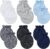Syhood 6 Pairs Newborn Baby Mittens Cotton No Scratch Infant Gloves Elastic Soft Mitten for Baby 0-6 Months Boys Girls