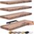 Sorbus Floating Shelves for Wall – 24″ Bathroom Shelves, Wall Decor for Bedroom, Kitchen, Living Room, Home Decor & Book Storage – Mounted Floating Shelf with Invisible Brackets (Mahogany, 4 Pack)