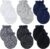 Syhood 6 Pairs Newborn Baby Mittens Cotton No Scratch Infant Gloves Elastic Soft Mitten for Baby 0-6 Months Boys Girls