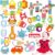 Cocurb 30 Pcs High Contrast Baby Toy Gift Set for Infants Rattles Teething Toys and Wrist Socks Suitable for 6 Months Perfect Baby Gift for Boys and Girls