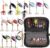 Inline Spinner Baits Fishing Lures, 16pcs Spinnerbaits Bass Trout Lures | Rooster Feather Tail Fishing Lures, Fishing Spinners Lure with Blade, Spoon Lure for Pike Perch Freshwater Saltwater